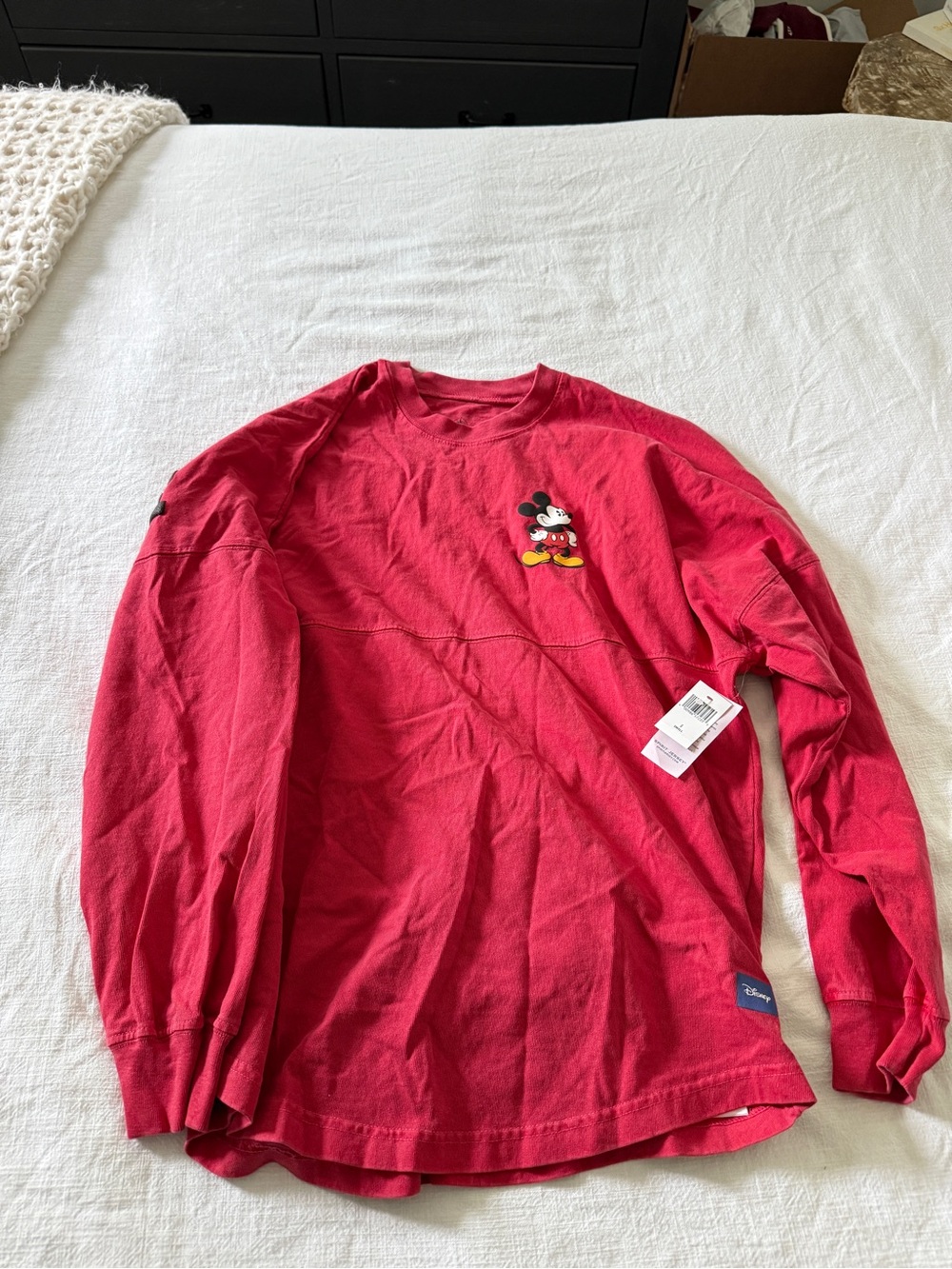 Disney Red Mickey Mouse Graphic Tee
